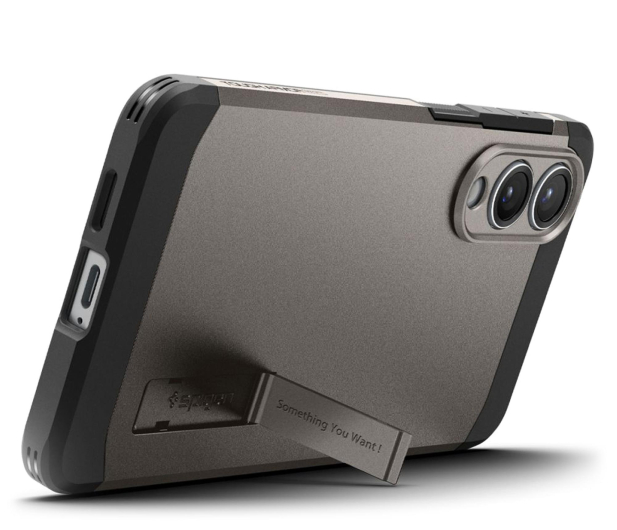 Spigen Tough Armor Magsafe do Galaxy S25 Edge Gunmetal - 1343725 - zdjęcie 5